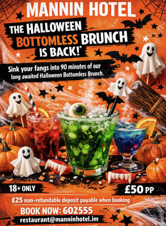 Halloween Bottomless Brunch 2026 Poster